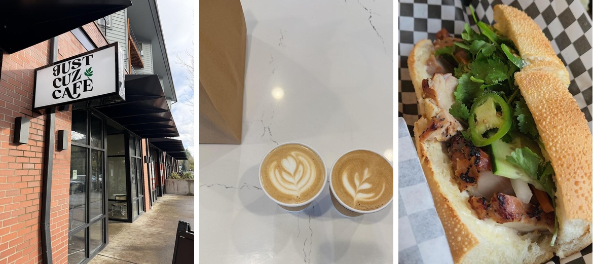 Just Cuz Cafe Menu